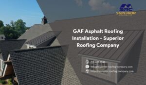 GAF Asphalt Roofing Installation