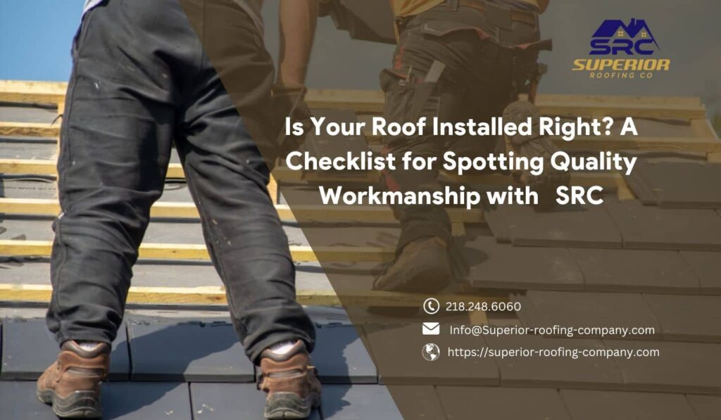 Is Your Roof Installed Right A Checklist for Spotting Quality Workmanship with Superior Roofing Company