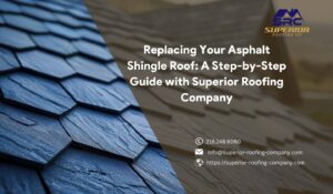 Replacing Your Asphalt Shingle Roof A Step-by-Step Guide with Superior Roofing Company