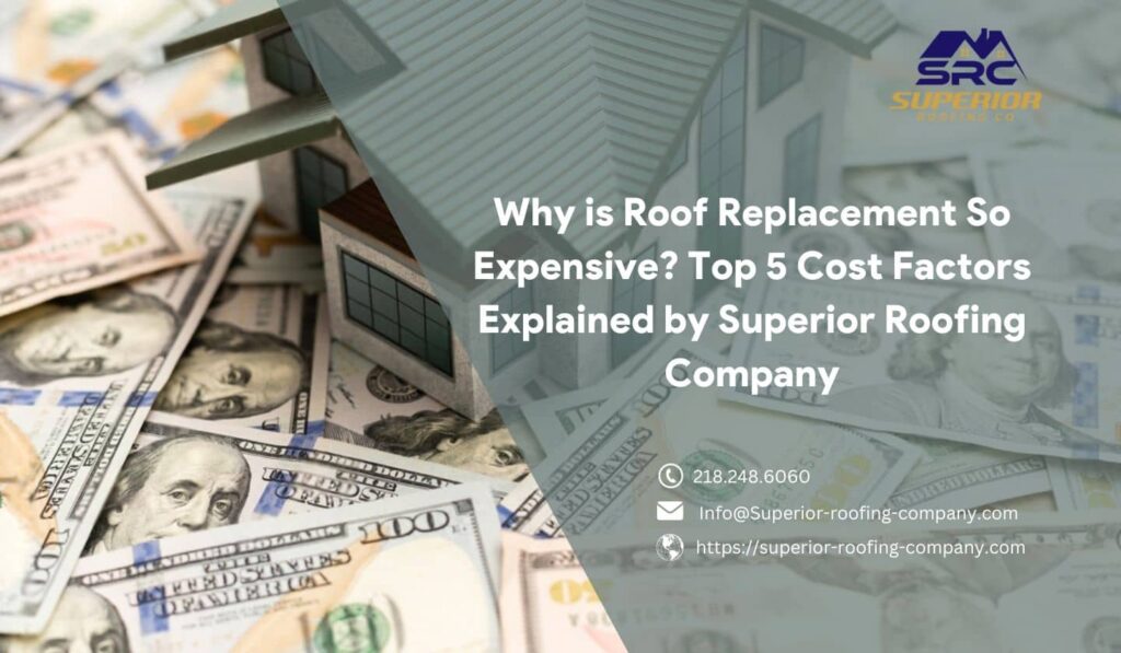 Why is Roof Replacement So Expensive? Top 5 Cost Factors Explained by Superior Roofing Company