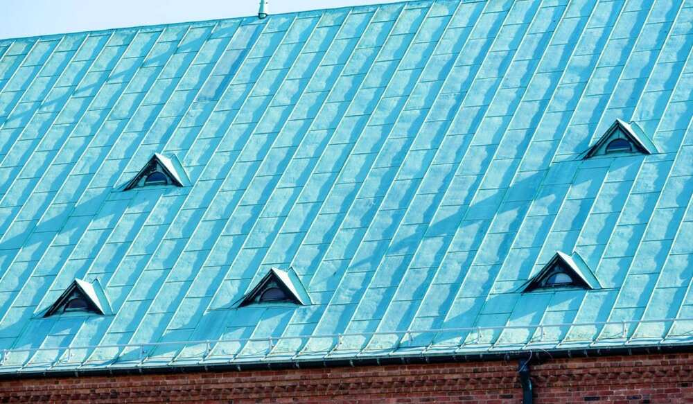 Natural Greenish Patina - Superior Roofing Company