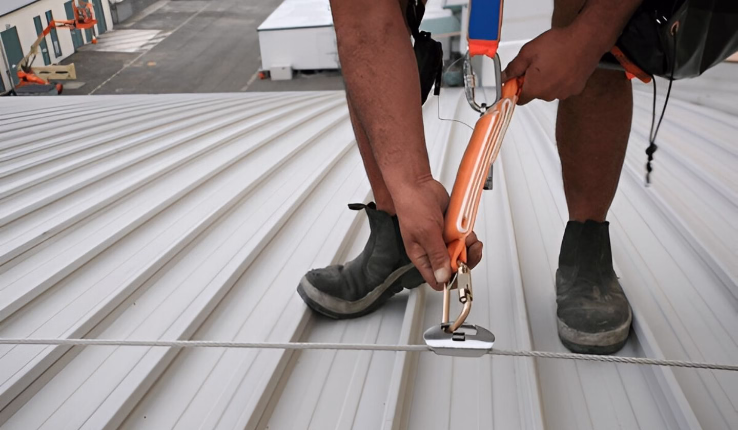 Curved Roof Snap Lock Panels - Superior Roofing Company